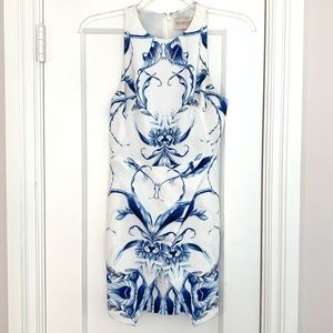 White and pour floral sundress